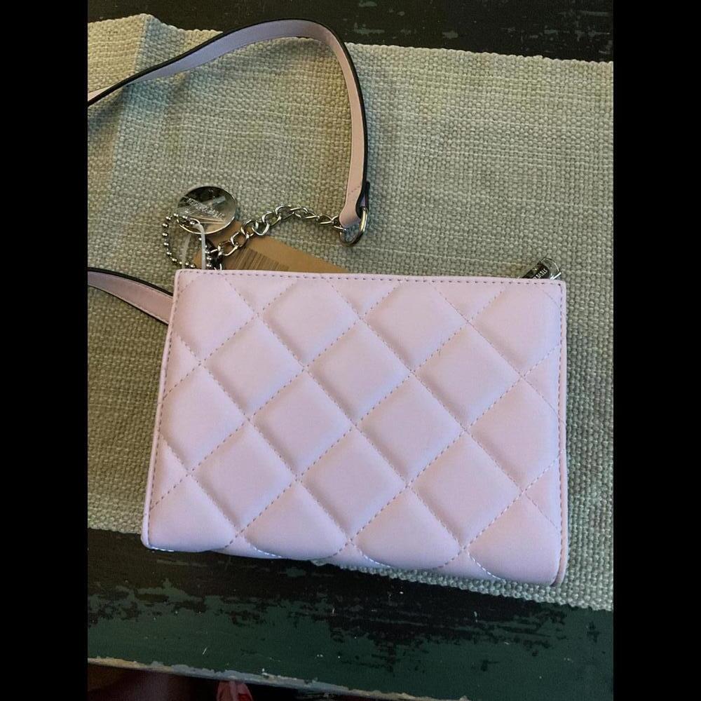 Steve Madden Gentle Lavender Quilted Crossbody Purse - Picture 5 of 12